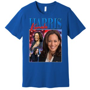 Kamala Harris 2024 Portrait Collage Premium T-Shirt