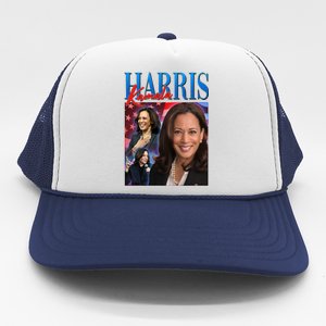 Kamala Harris 2024 Portrait Collage Trucker Hat