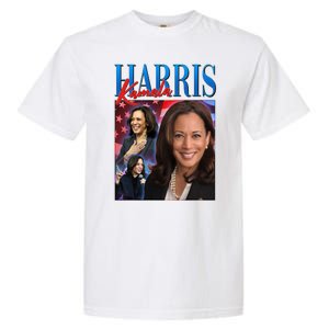 Kamala Harris 2024 Portrait Collage Garment-Dyed Heavyweight T-Shirt