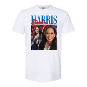 Kamala Harris 2024 Portrait Collage Softstyle CVC T-Shirt