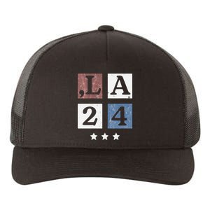 Kamala Harris 2024 Comma La Yupoong Adult 5-Panel Trucker Hat