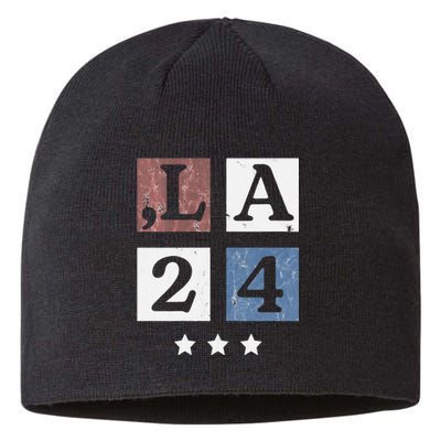 Kamala Harris 2024 Comma La Sustainable Beanie