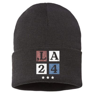 Kamala Harris 2024 Comma La Sustainable Knit Beanie