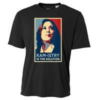 Kamala Harris 2024 Kamistry Is The Solution Cat Ladies Hope Cooling Performance Crew T-Shirt