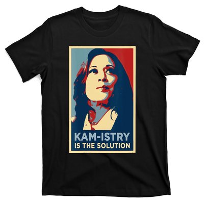 Kamala Harris 2024 Kamistry Is The Solution Cat Ladies Hope T-Shirt