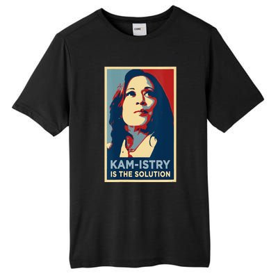 Kamala Harris 2024 Kamistry Is The Solution Cat Ladies Hope Tall Fusion ChromaSoft Performance T-Shirt