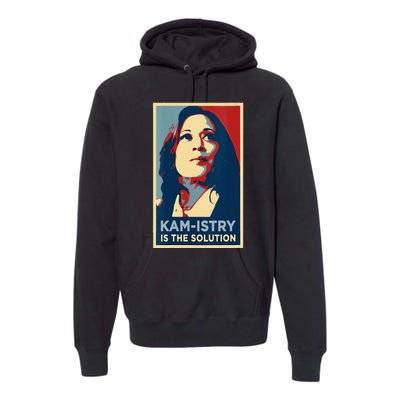 Kamala Harris 2024 Kamistry Is The Solution Cat Ladies Hope Premium Hoodie