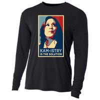 Kamala Harris 2024 Kamistry Is The Solution Cat Ladies Hope Cooling Performance Long Sleeve Crew