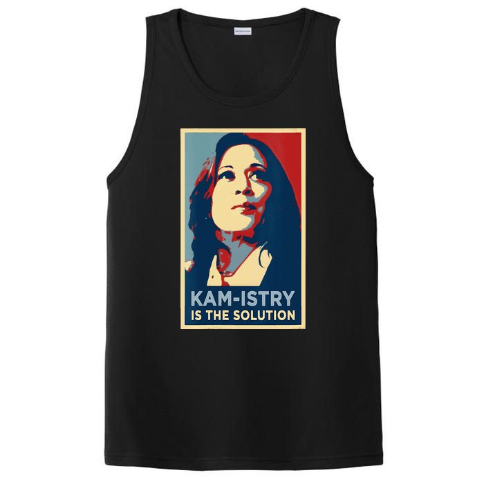 Kamala Harris 2024 Kamistry Is The Solution Cat Ladies Hope PosiCharge Competitor Tank