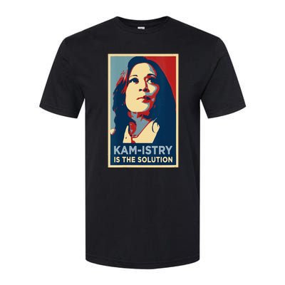 Kamala Harris 2024 Kamistry Is The Solution Cat Ladies Hope Softstyle CVC T-Shirt