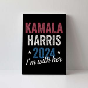 Kamala Harris 2024 Support Im With Her Kamala Harris 2024 Canvas