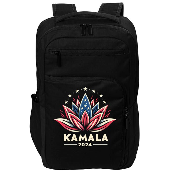 Kamala Harris 2024 Presidential Campaign American Lotus Impact Tech Backpack