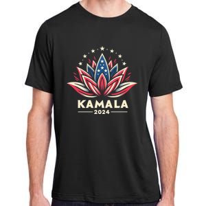 Kamala Harris 2024 Presidential Campaign American Lotus Adult ChromaSoft Performance T-Shirt