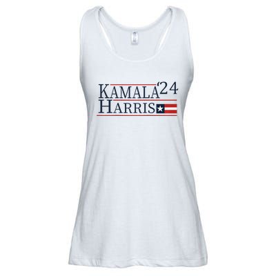 Kamala Harris 2024 Raglan Baseball Ladies Essential Flowy Tank