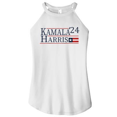 Kamala Harris 2024 Raglan Baseball Women's Perfect Tri Rocker Tank