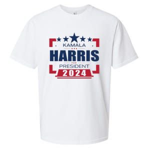 Kamala Harris 2024 For President Harris 2024 Sueded Cloud Jersey T-Shirt