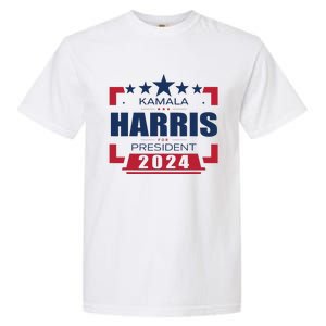 Kamala Harris 2024 For President Harris 2024 Garment-Dyed Heavyweight T-Shirt