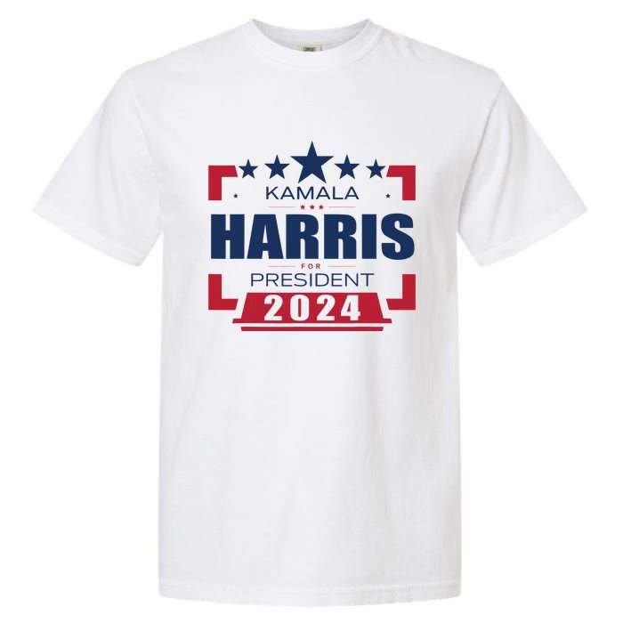 Kamala Harris 2024 For President Harris 2024 Garment-Dyed Heavyweight T-Shirt