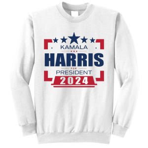 Kamala Harris 2024 For President Harris 2024 Sweatshirt