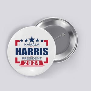 Kamala Harris 2024 For President Harris 2024 Button