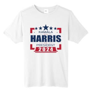 Kamala Harris 2024 For President Harris 2024 Tall Fusion ChromaSoft Performance T-Shirt