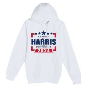 Kamala Harris 2024 For President Harris 2024 Premium Pullover Hoodie