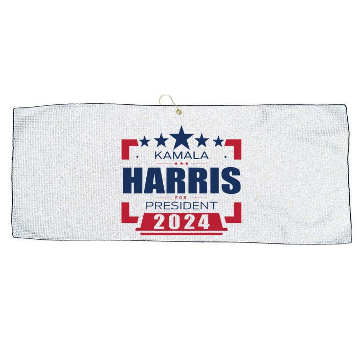 Kamala Harris 2024 For President Harris 2024 Large Microfiber Waffle Golf Towel