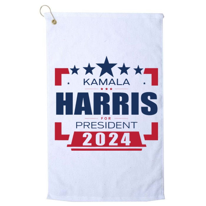 Kamala Harris 2024 For President Harris 2024 Platinum Collection Golf Towel