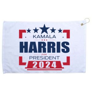 Kamala Harris 2024 For President Harris 2024 Grommeted Golf Towel