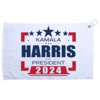 Kamala Harris 2024 For President Harris 2024 Grommeted Golf Towel