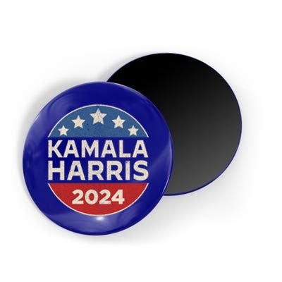 Kamala Harris 2024 Retro Campaign Button Election Pocket Cute Gift Magnet