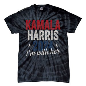 Kamala Harris 2024 Support IM With Her Kamala Harris 2024 Tie-Dye T-Shirt