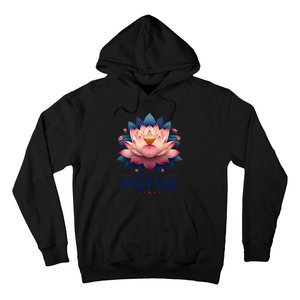 Kamala Harris 2024 Lotus For Potus Trending President Gift Hoodie