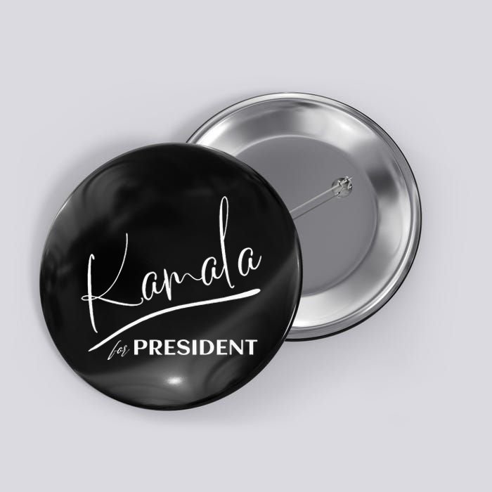 Kamala Harris 2024 Kamala Signature Button