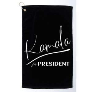 Kamala Harris 2024 Kamala Signature Platinum Collection Golf Towel