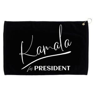 Kamala Harris 2024 Kamala Signature Grommeted Golf Towel