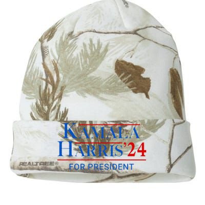 Kamala Harris 24 For President 2024 Kati Licensed 12" Camo Beanie