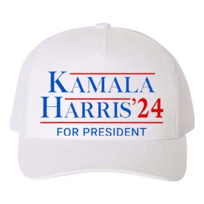 Kamala Harris 24 For President 2024 Yupoong Adult 5-Panel Trucker Hat