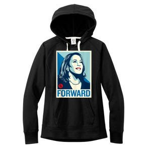 Shepard Fairey Kamala Harris Forward  Women's Fleece Hoodie