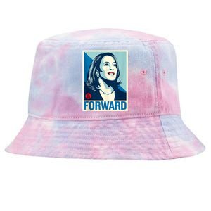 Shepard Fairey Kamala Harris Forward  Tie-Dyed Bucket Hat