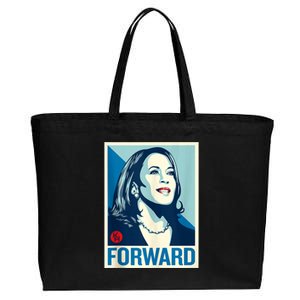 Shepard Fairey Kamala Harris Forward  Cotton Canvas Jumbo Tote