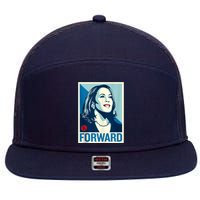 Shepard Fairey Kamala Harris Forward  7 Panel Mesh Trucker Snapback Hat