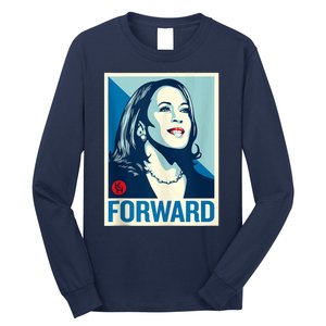 Shepard Fairey Kamala Harris Forward  Long Sleeve Shirt