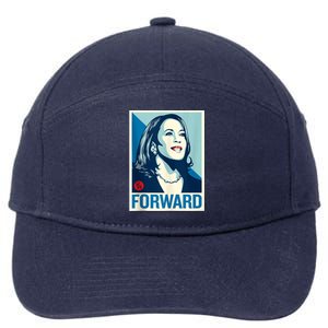 Shepard Fairey Kamala Harris Forward  7-Panel Snapback Hat