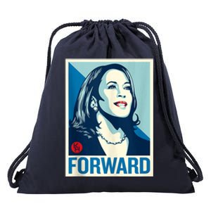 Shepard Fairey Kamala Harris Forward  Drawstring Bag