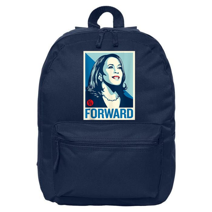 Shepard Fairey Kamala Harris Forward  16 in Basic Backpack