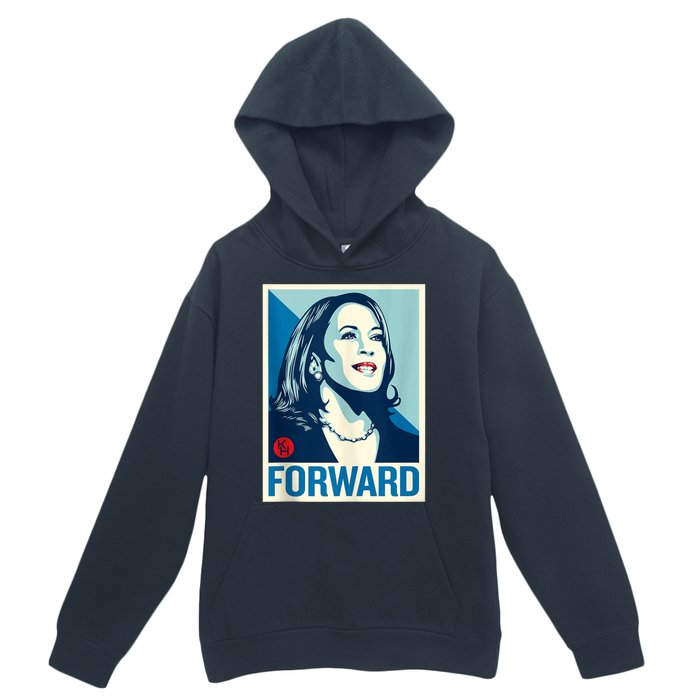 Shepard Fairey Kamala Harris Forward  Urban Pullover Hoodie