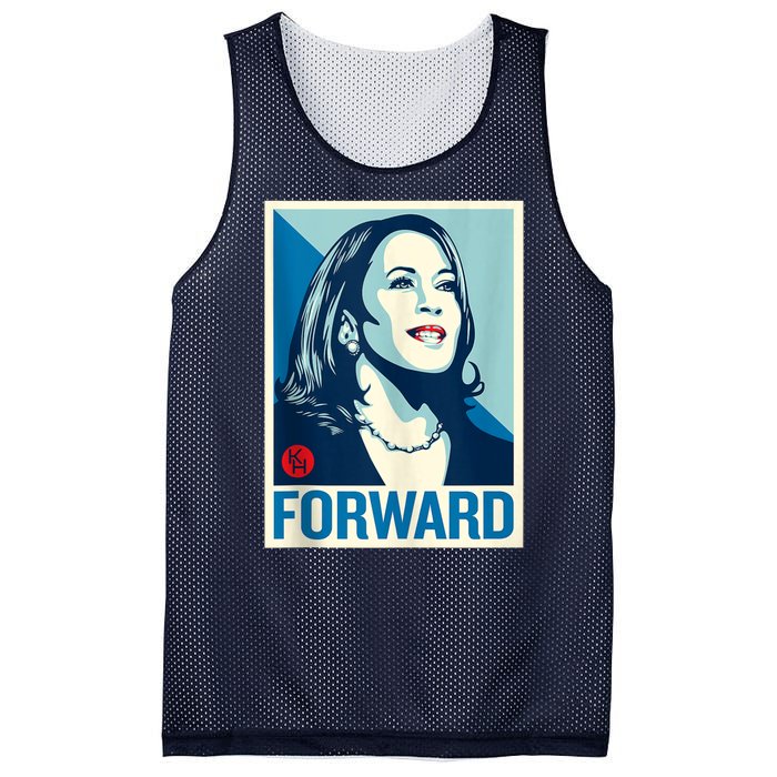 Shepard Fairey Kamala Harris Forward  Mesh Reversible Basketball Jersey Tank