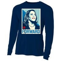 Shepard Fairey Kamala Harris Forward  Cooling Performance Long Sleeve Crew