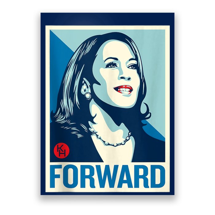 Shepard Fairey Kamala Harris Forward  Poster